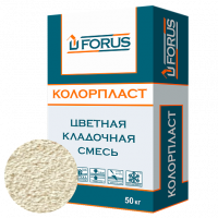 Forus Колорпласт - супербелая 50кг.
