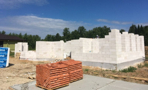 Газобетонные блоки Бонолит D600 600х250х150 перегородочные